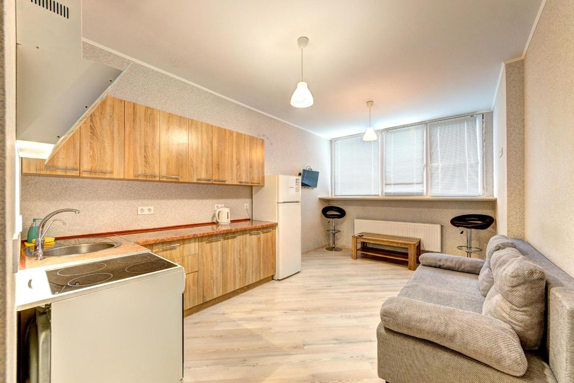 Apartment Voskresenska 18 , Парковые Озера Kiev Camera foto